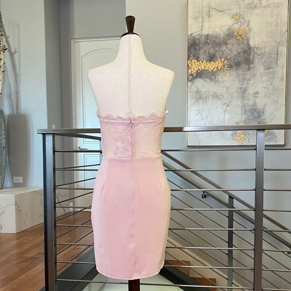 NWT NBD Make We Wanna Mini Dress in Blush Pink - Picture 4 of 11